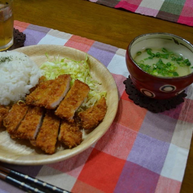 ☆サクサク２度揚げとんかつ☆