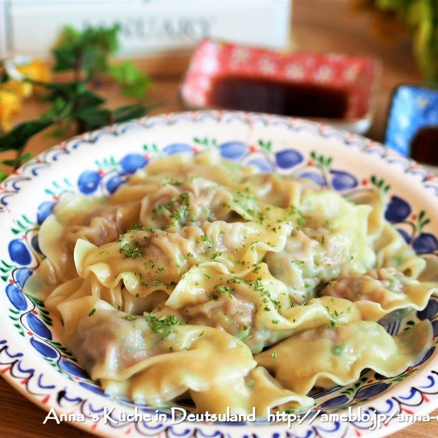 【主菜】ねぎたっぷり水餃子！無限に食べられる勢い♡冷凍保存で作り置きの方法と食べ方。