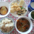 息子の朝ごはん