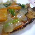 鯵の中華風あんかけ♪