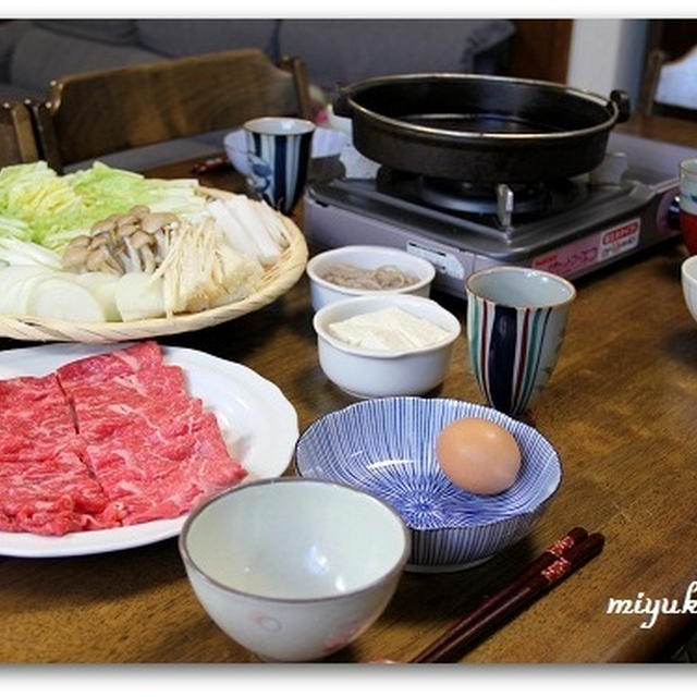 すき焼き　モーリス・ユトリロの開花