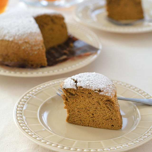 紅茶のスフレケーキ