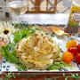 和えるソースで♪焼きナスとチーズの『冷製パスタ』＆三井生命定期訪問チラシ掲載
