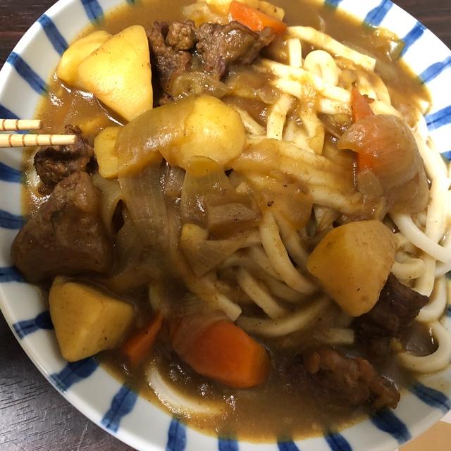 カレーうどん(^^)