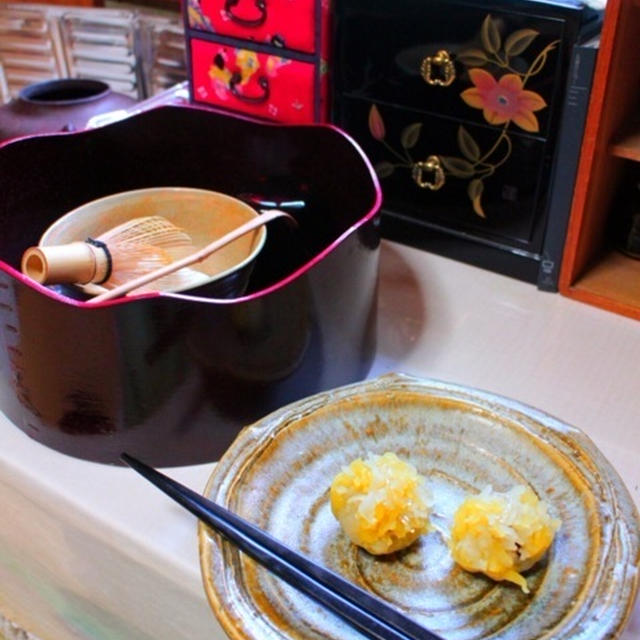 水無月の茶の湯のお稽古