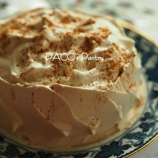 シナモン香る甘くてほろ苦い、カプチーノケーキ