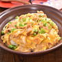甘辛いのが食べやすい♪にんにく豚玉丼