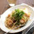 芹好き過ぎる、海老と芹のパスタ。