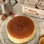 大阪名物、りくろーおじさんのチーズケーキ