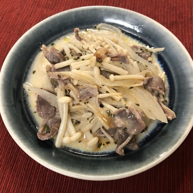 赤ワインが進む！砂肝と玉ねぎのホイル焼き