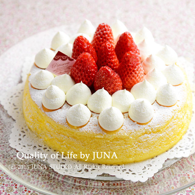 JUNA夫さんの誕生日ケーキ♪