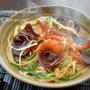 高尾の生きくらげ蕎麦。生きくらげのプリプリ食感がたまらないあったかレシピ。