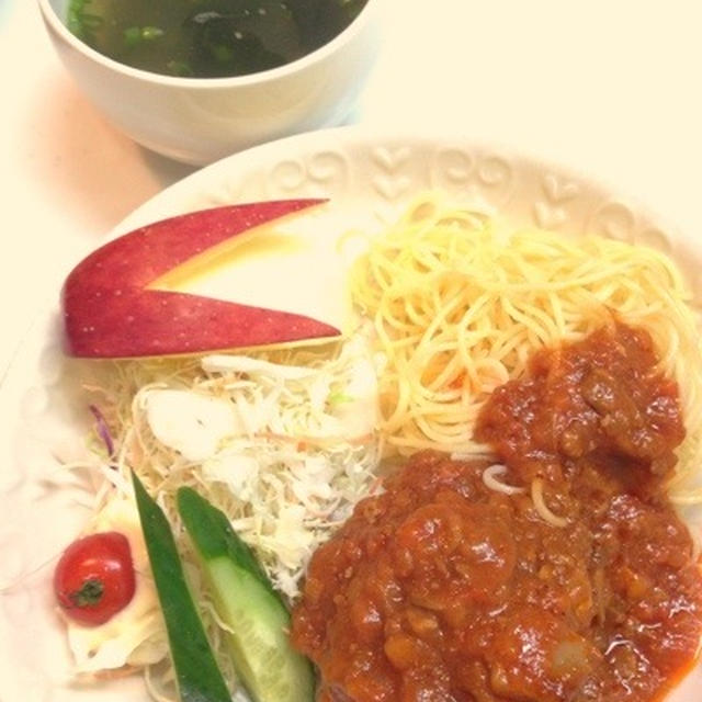 トマト煮込みハンバーグ
