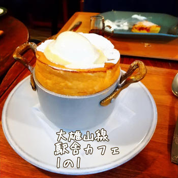 大雄山線 駅舎カフェ1の1