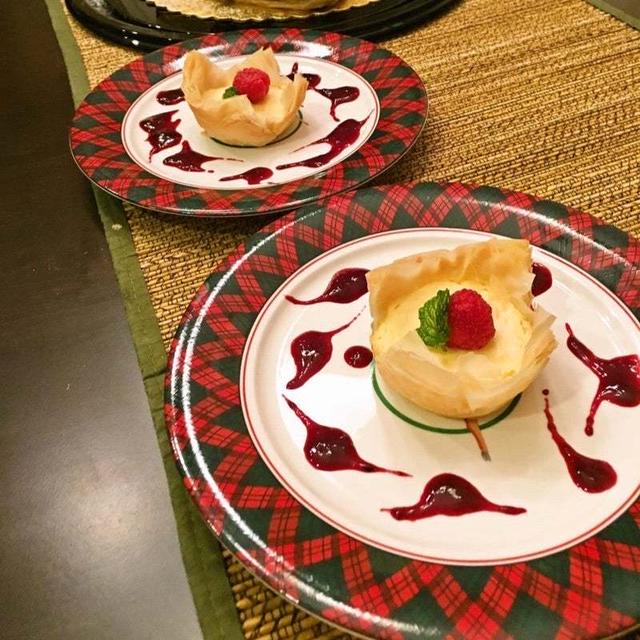 【クリスマスにまだ間に合う！簡単 ミニチーズケーキ】