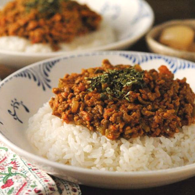 簡単☆手早く作る野菜多めなキーマカレー