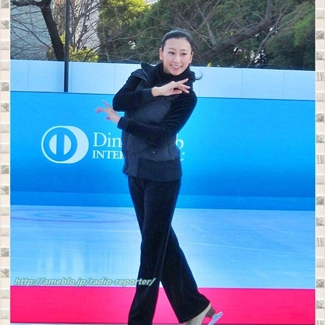 浅田舞ちゃん登場☆ミッドタウンの屋外リンク･割引情報や真央ちゃんの事など♪