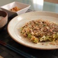 「丸美屋　混ぜ込みわかめ」でお好み焼き！