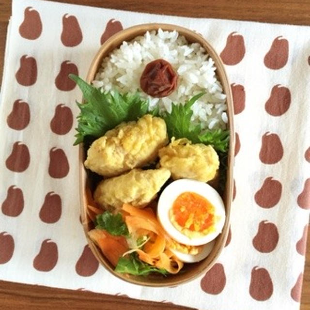 鶏ささみのカレー揚げ弁当