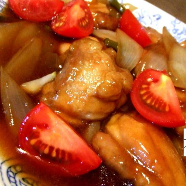 さっぱり！鶏肉の黒酢餡