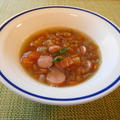 レンズ豆とトマトのスープそして新年会