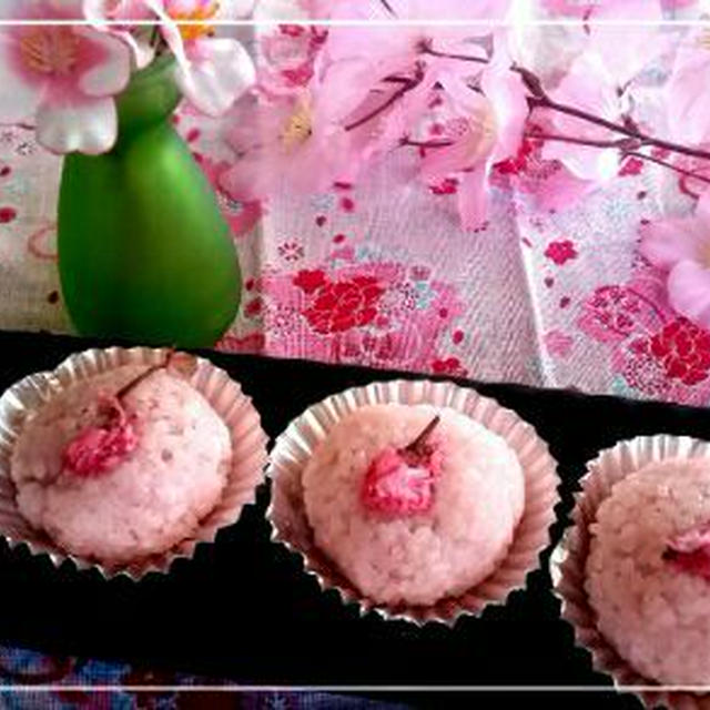 ✿なんと!!20分で桜餅✿道明寺アレンジで春の食卓✿