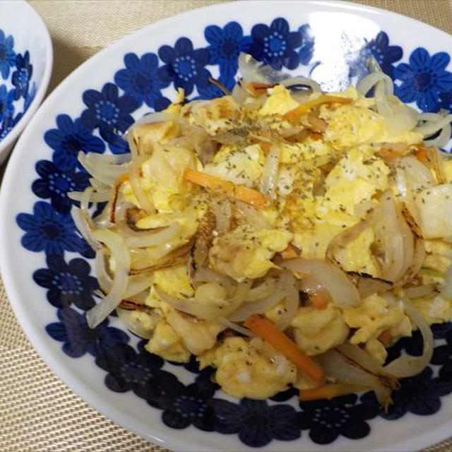 麩チャンプルー・簡単、ヘルシー！野菜も一緒に！！