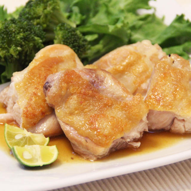 簡単 すだち消費に 鶏肉のソテーすだちソース添え ちぃの ごめん By Shinkuさん レシピブログ 料理ブログのレシピ満載