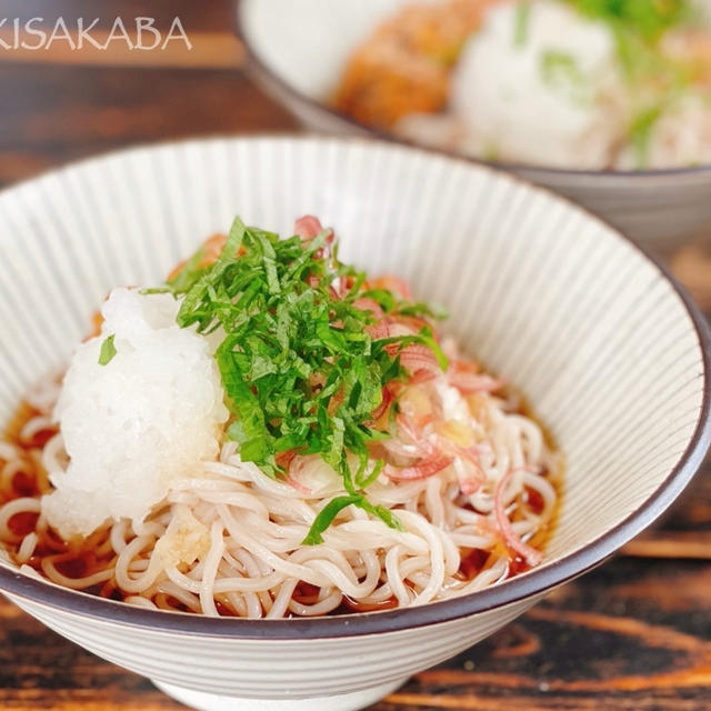 さっぱり食べれて、 しっかりスタミナ。ぶっかけそばレシピ