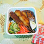 スーパーお惣菜と鰆の照り焼き弁当
