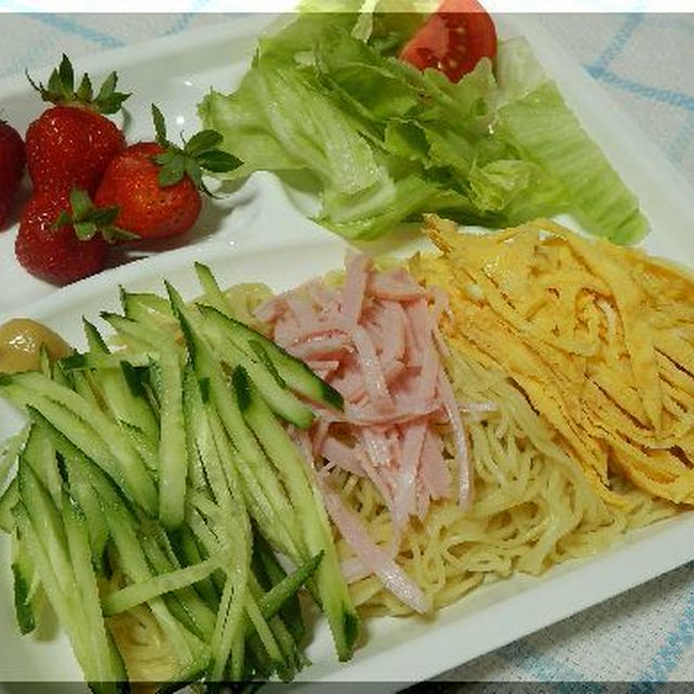 ワンプレート冷麺～野菜たっぷり