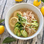 夏のお昼はレモンラーメン♪
