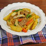 ごはんが進む やわらか牛肉とホクホク新じゃがのカレー炒め