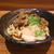 讃岐うどん「はなまる」の牛肉温玉ぶっかけうどん