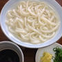 朝の麺は「釜揚げうどん」