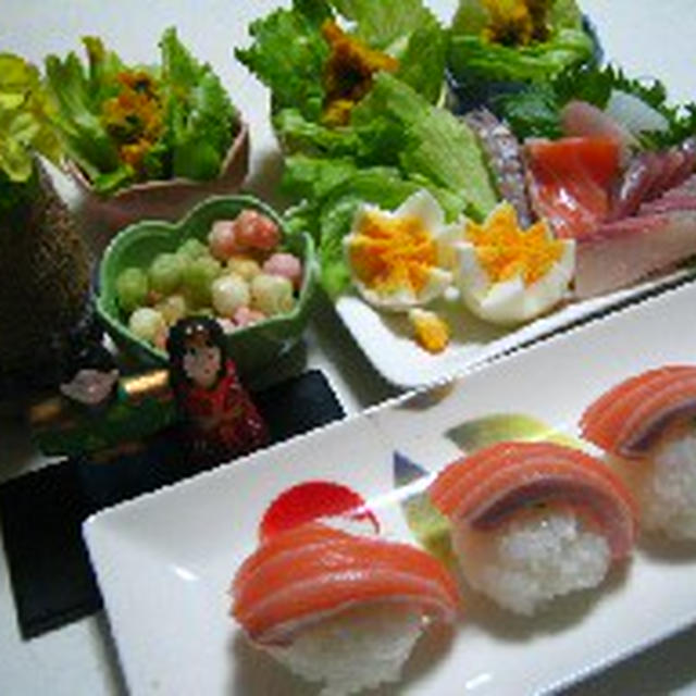 雛祭り(手まり寿司）