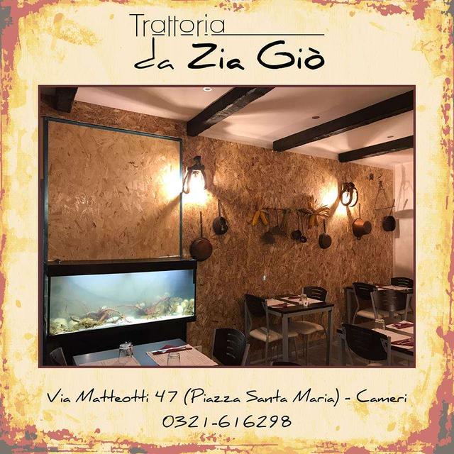 イタリアの美味しいレストラン　ピエモンテ　ノバラのレストラン9　Trattoria Da Zia Gio
