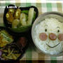 偽キャラ弁は美味しいおかずでごまかそう