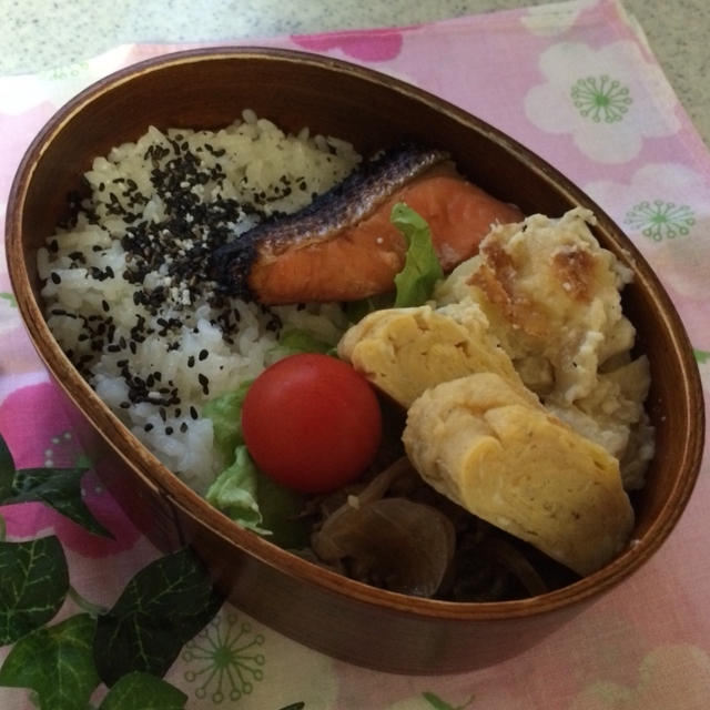 牛肉煮弁当♪2014.11.11