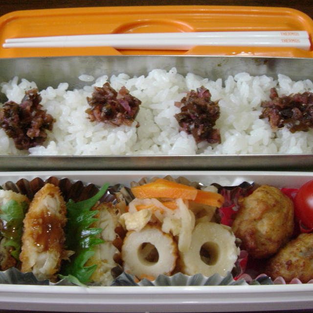今日のお弁当