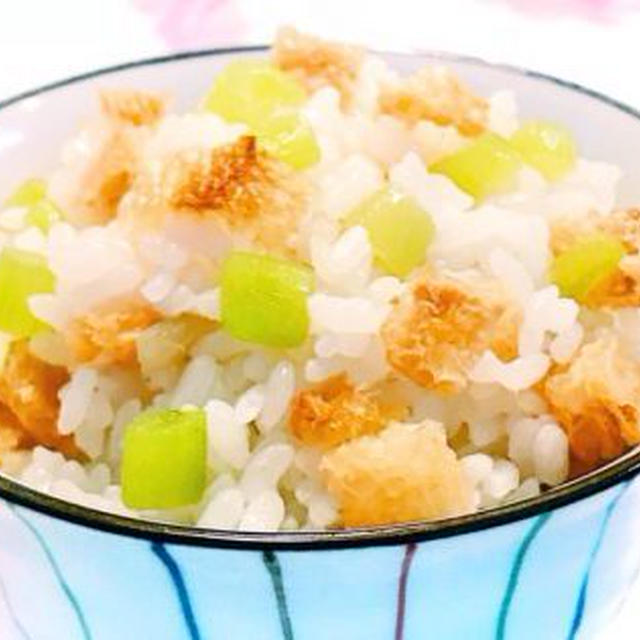 白だしで☆ふきと油揚げの混ぜご飯の簡単人気レシピ