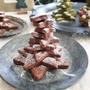 クリスマスツリー型のクッキー