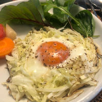 クミン風味の巣ごもり卵