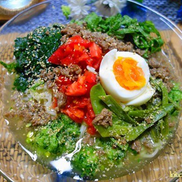 あのCM♪冷やし塩ラーメンと夏の元気野菜