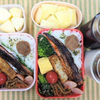 今日のW弁当