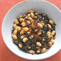 ピリ辛でゴハンがすすむ減塩作り置きおかず〜水煮大豆と生ひじきのサッと煮。