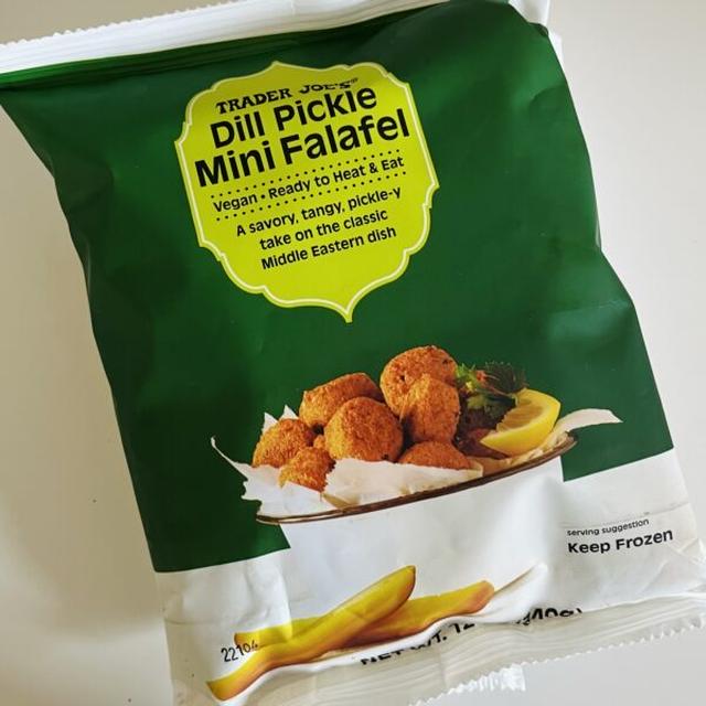 NEW トレジョ ディルピクルス ミニファラフェル Trader Joe’s Dill Pickle Mini Falafel