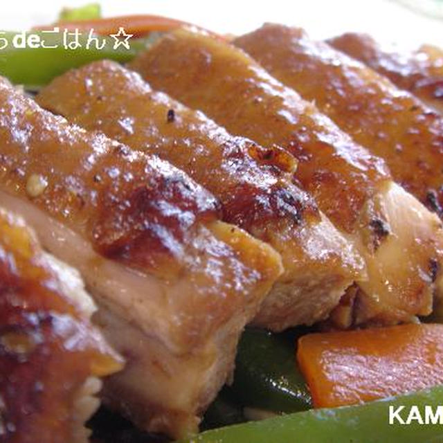 超簡単！絶品テリヤキ♪焼肉のたれ１本勝負☆