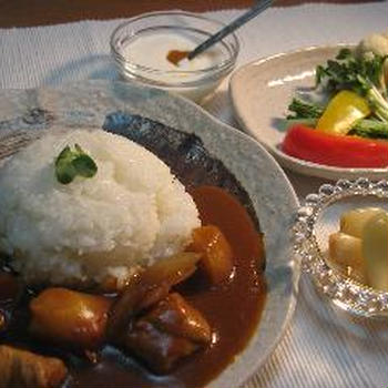 夜ご飯「カレー」