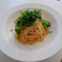 香りソルトレモンペパーミックスで、かんたん明太子パスタ